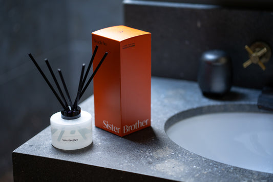 Beach fire reed diffuser