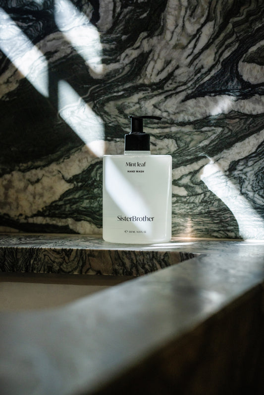 Mint leaf hand wash
