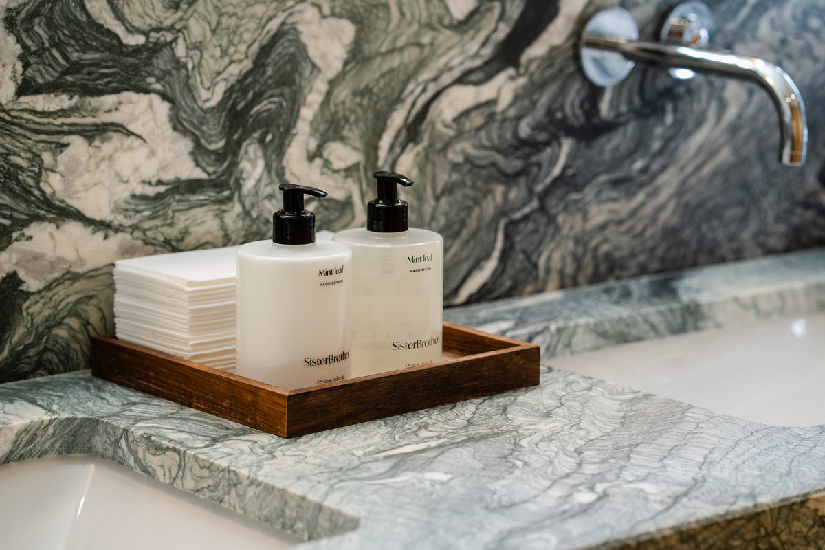 Mint leaf hand wash